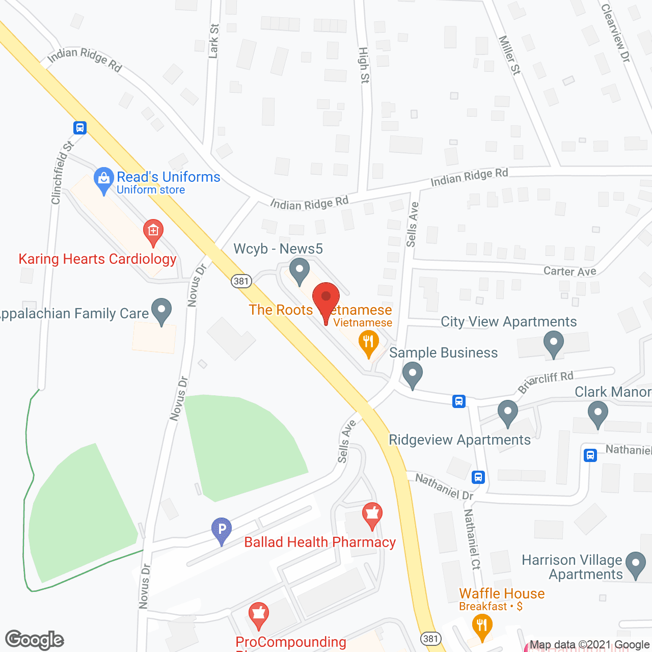 Providence Companion Care in google map