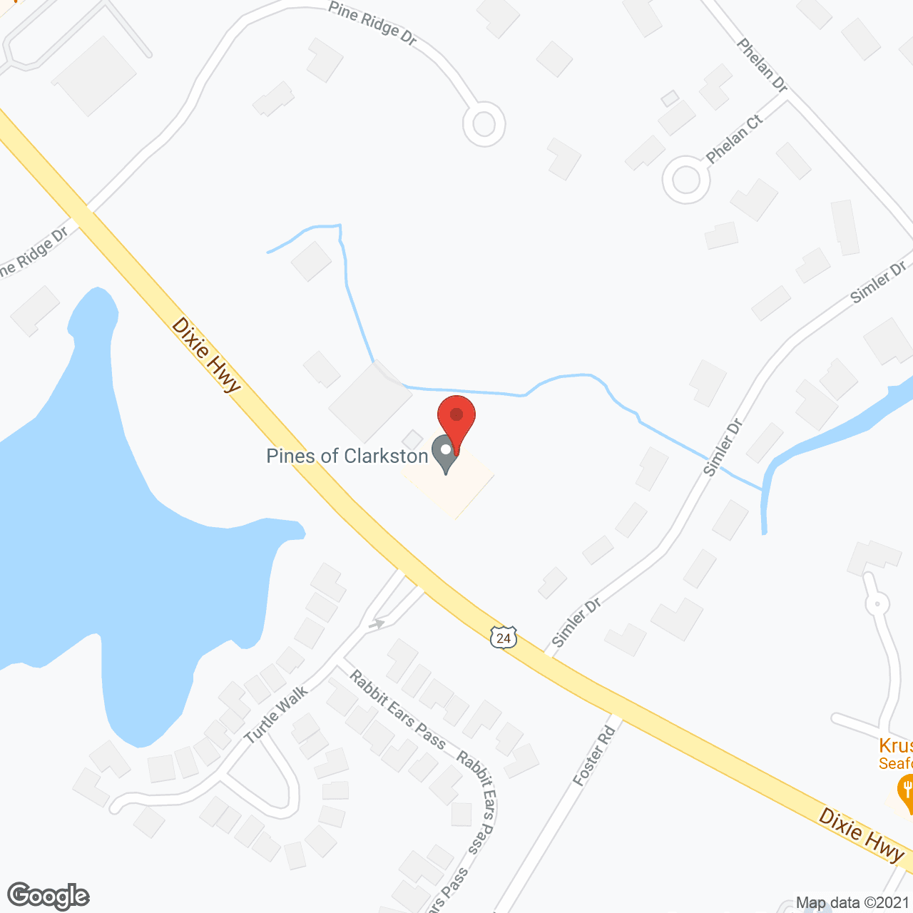 The Pines of Clarkston Assisted Living and Memory Care in google map