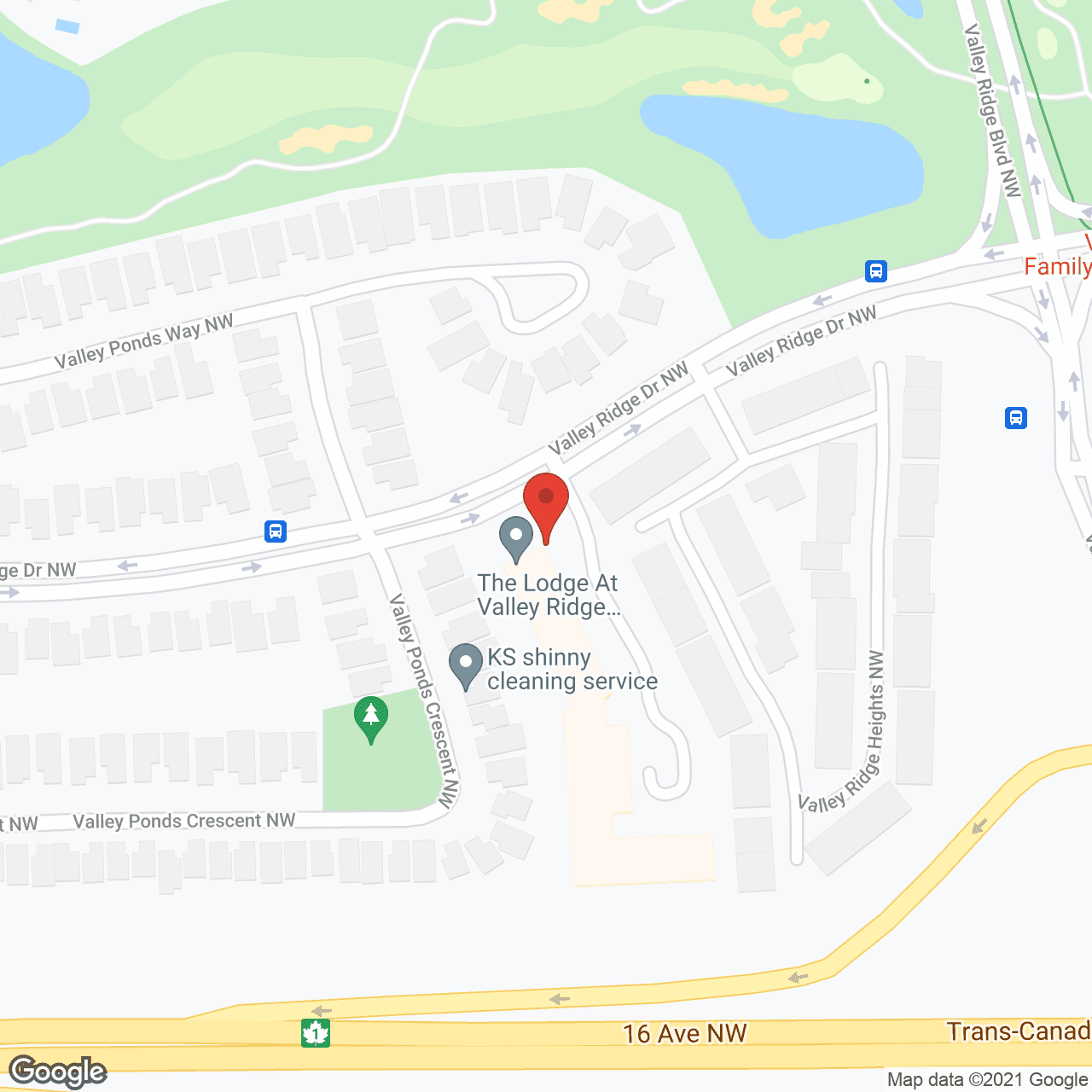 The Lodge at Valley Ridge in google map