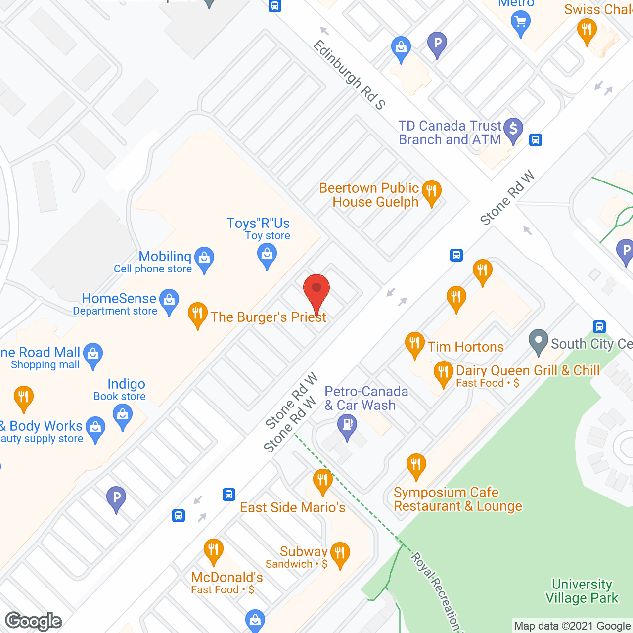 Peace of Mind Care - Guelph in google map