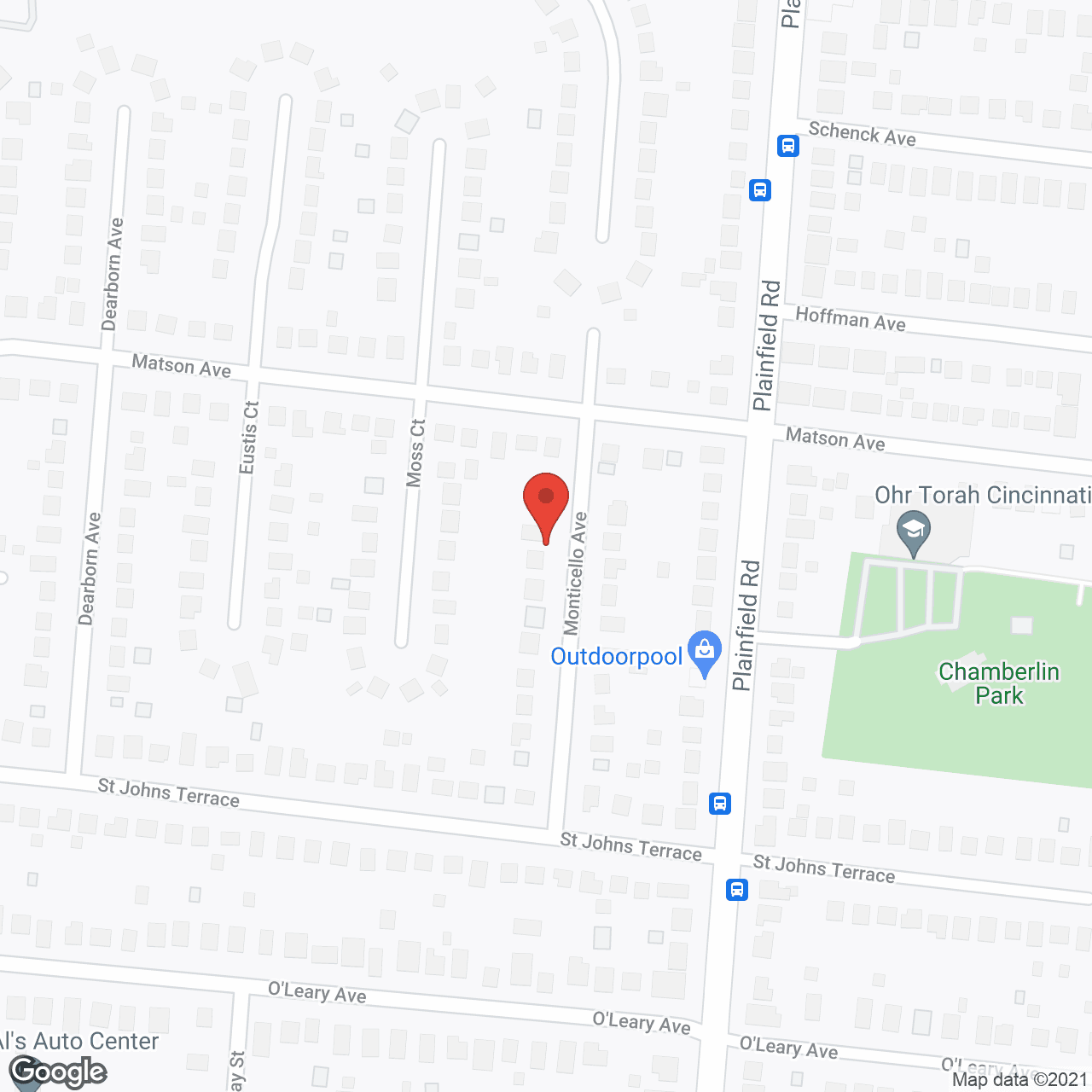 TheKey Cincinnati OH in google map