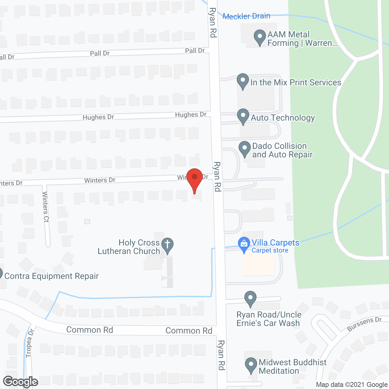 ML Adult Foster Home in google map