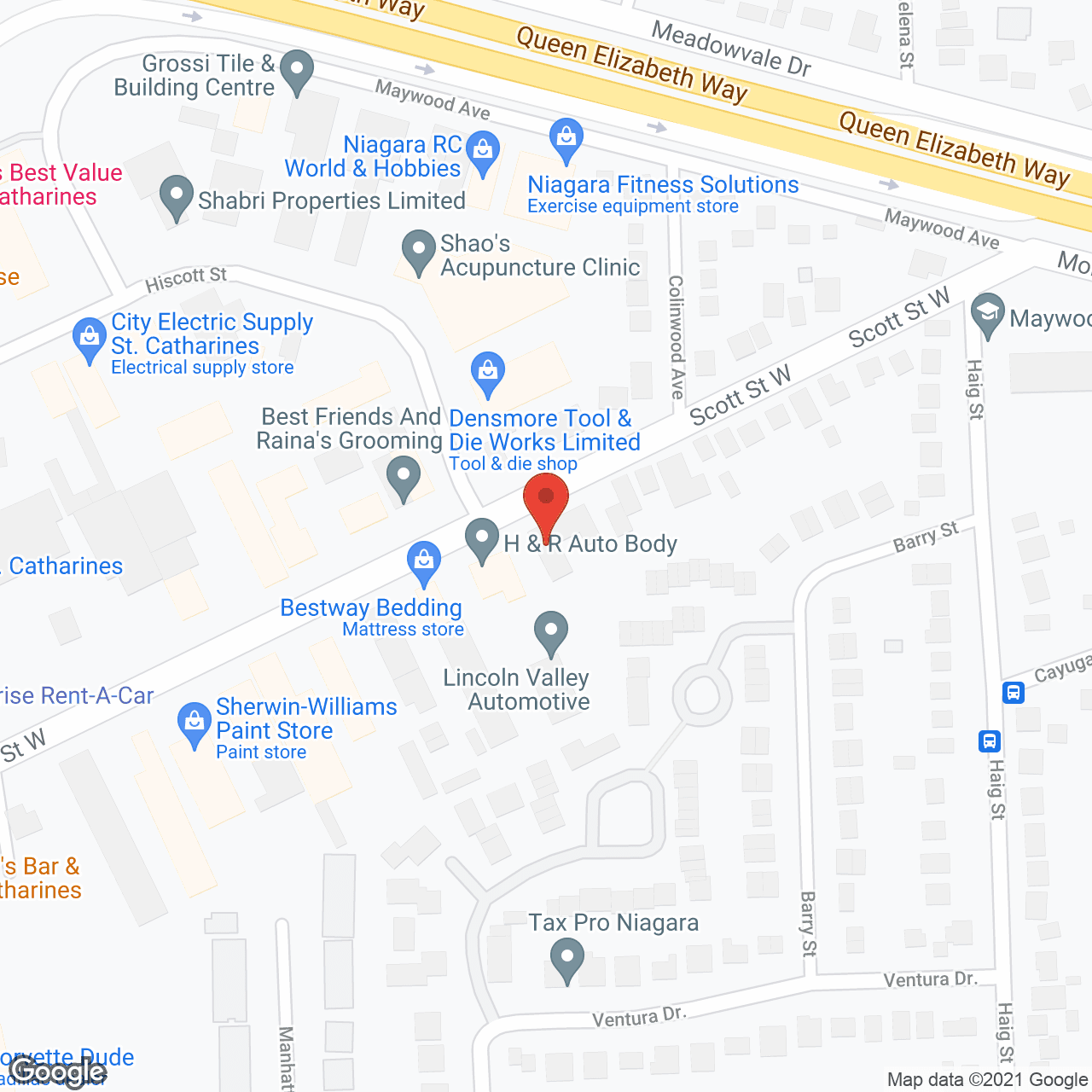 Scott Manor in google map