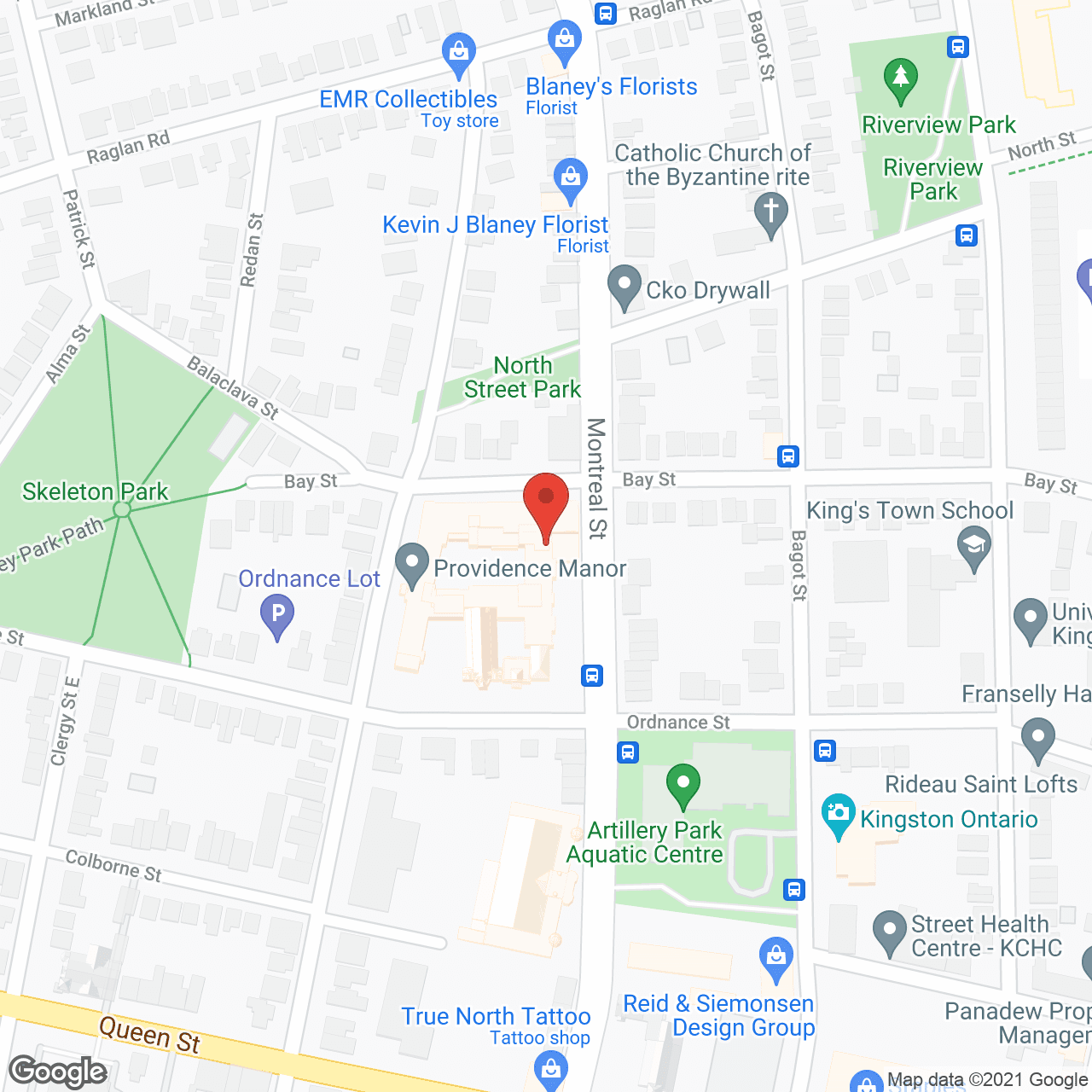 Providence Manor in google map