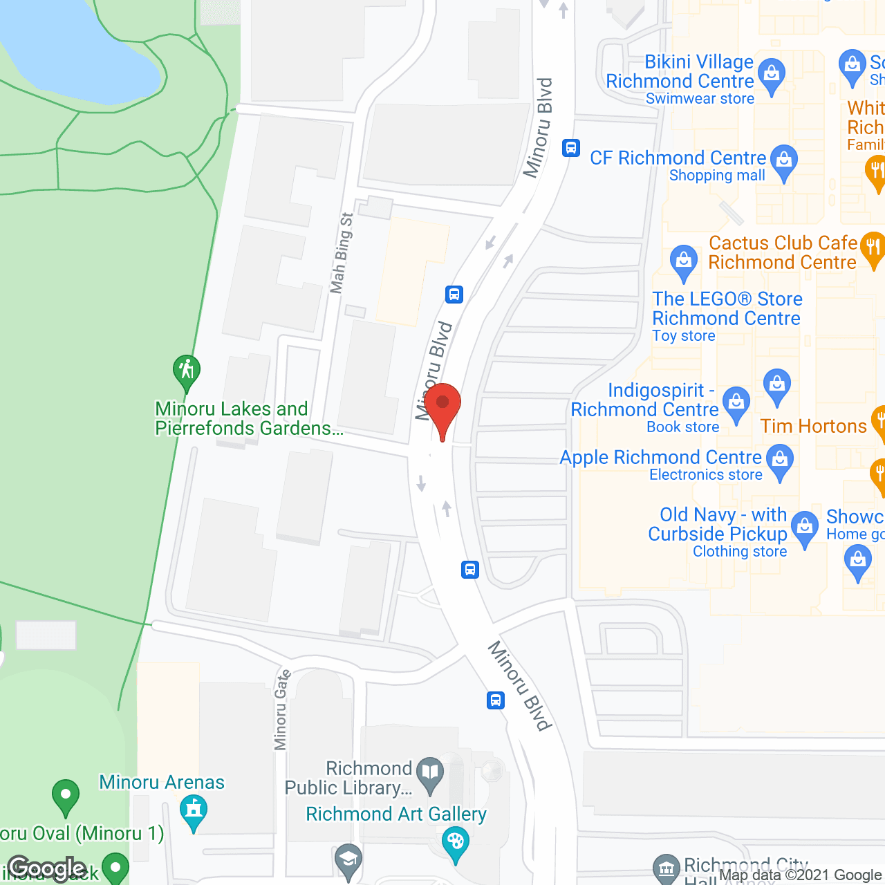 Kiwanis Court I-III in google map