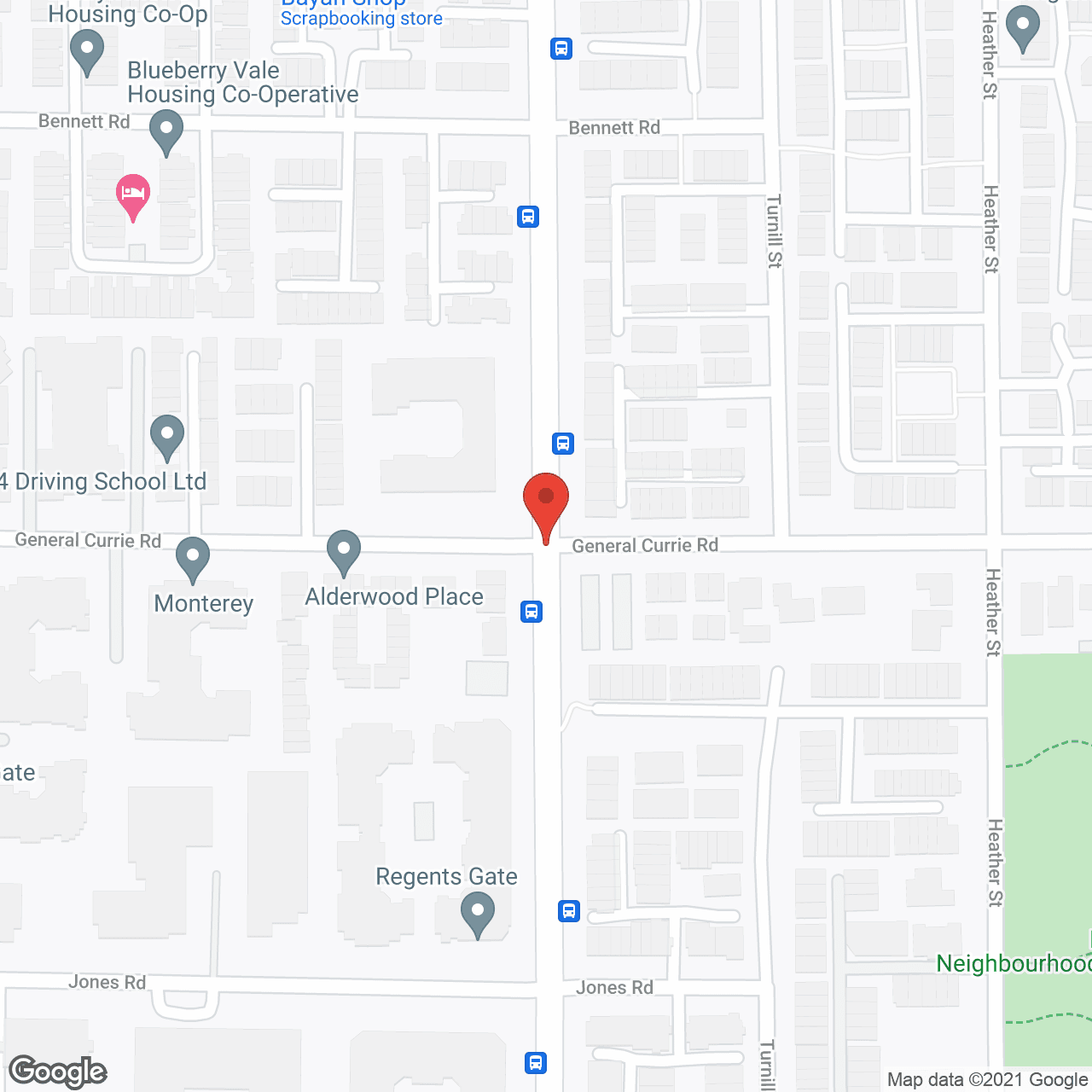 Alderwood Place in google map