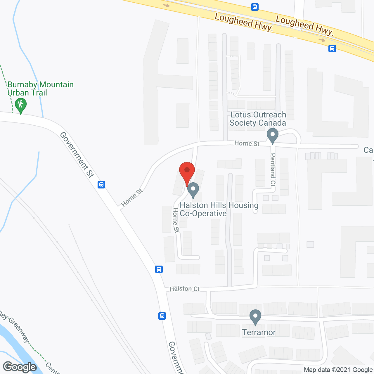 Halston Hills Co-Op in google map