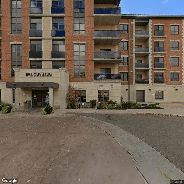 street view of Richmond Hill Retirement Residence