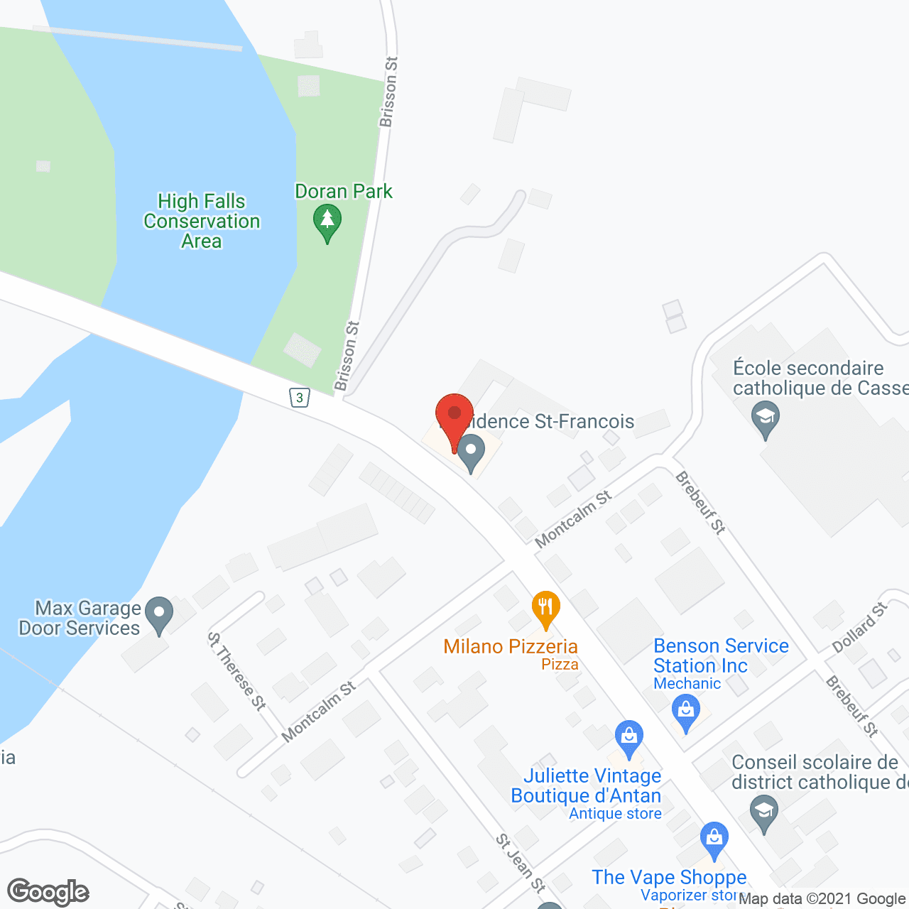 Residence Ste Marie in google map