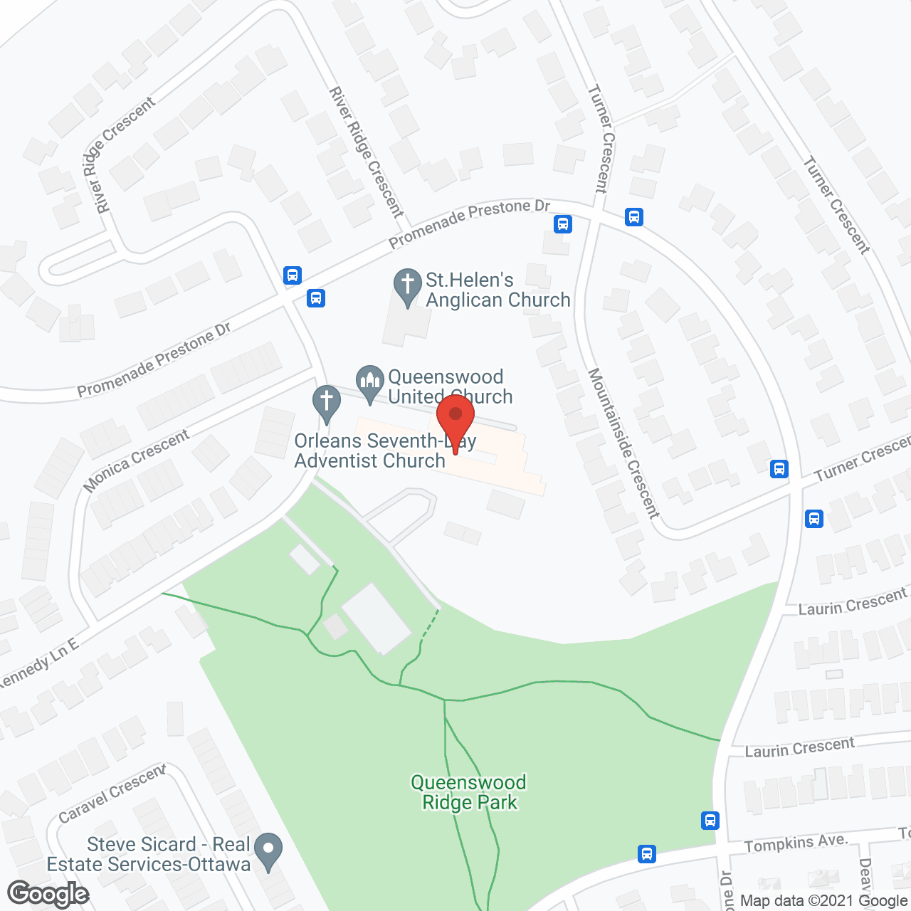 Queenswood Villa in google map