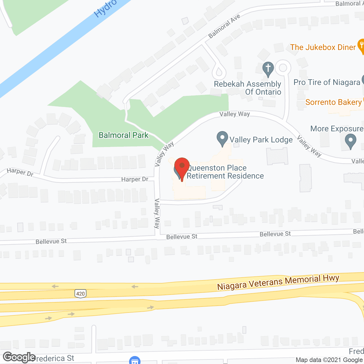 Queenston Place Retirement Residence in google map
