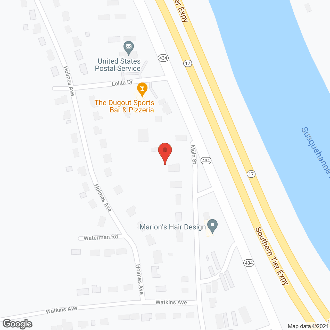 The Homestead/ Barton FTHA in google map