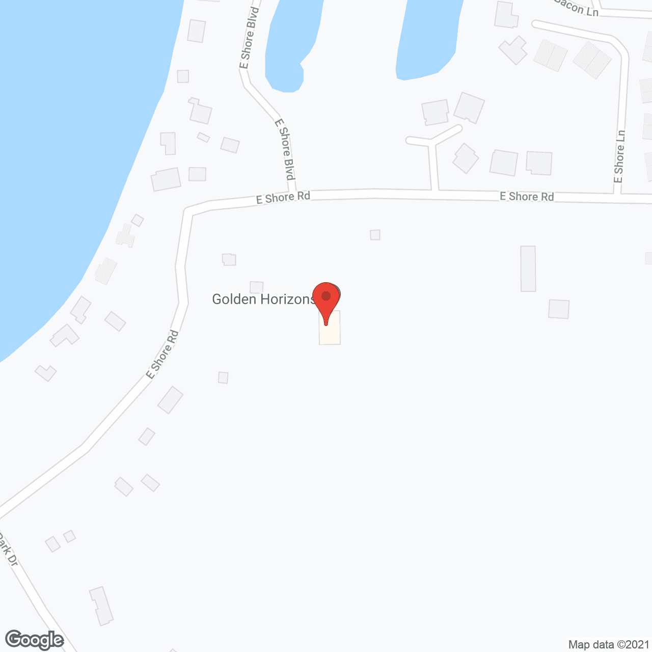 Golden Horizons of Crosslake in google map