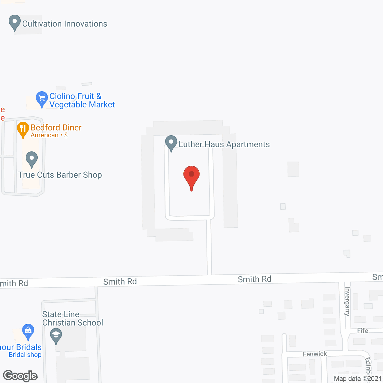 Luther Haus in google map