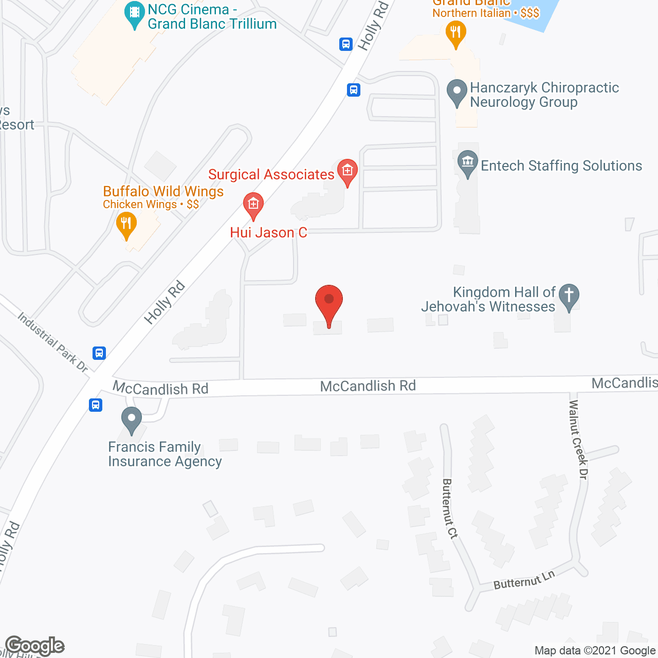McCandlish Manor in google map