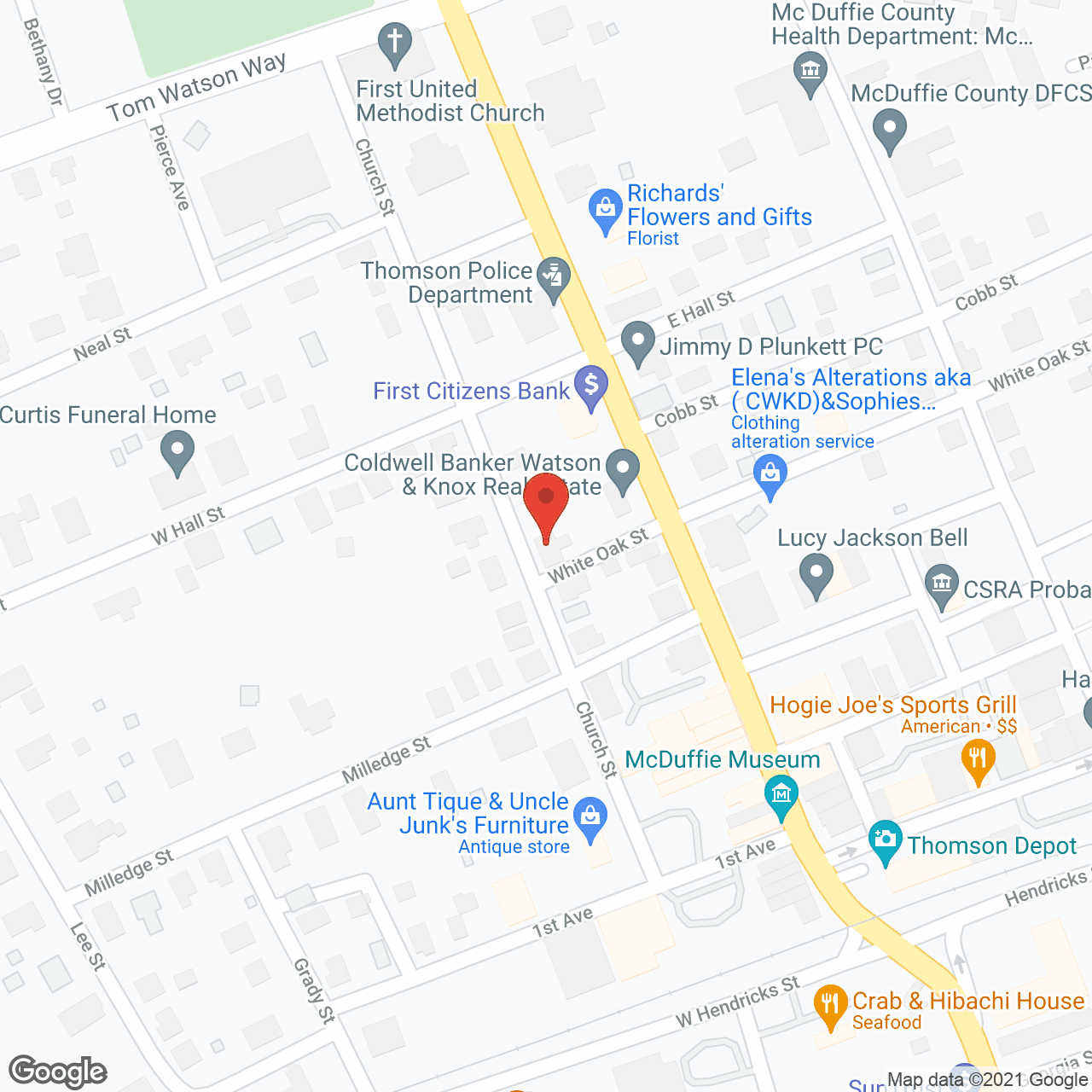 Family Care Inc in google map