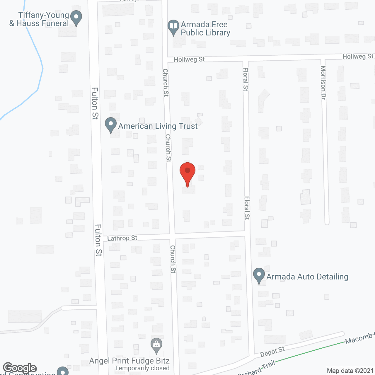 Griffith Adult Foster Care in google map