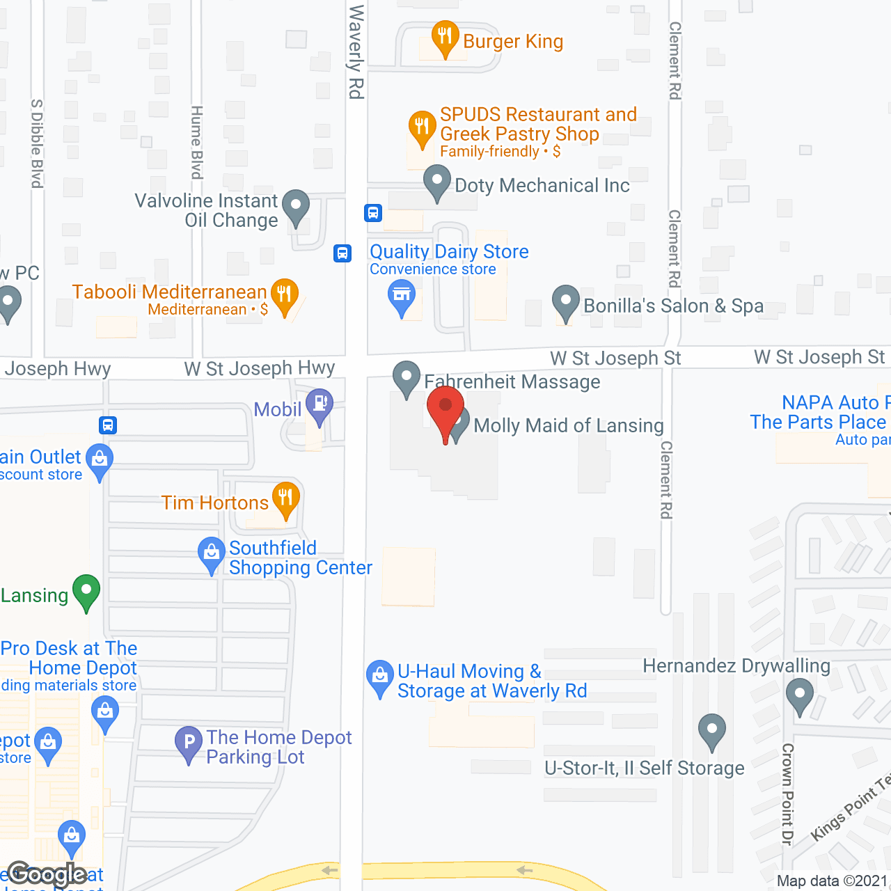 Preferred Care at Home of Lansing in google map