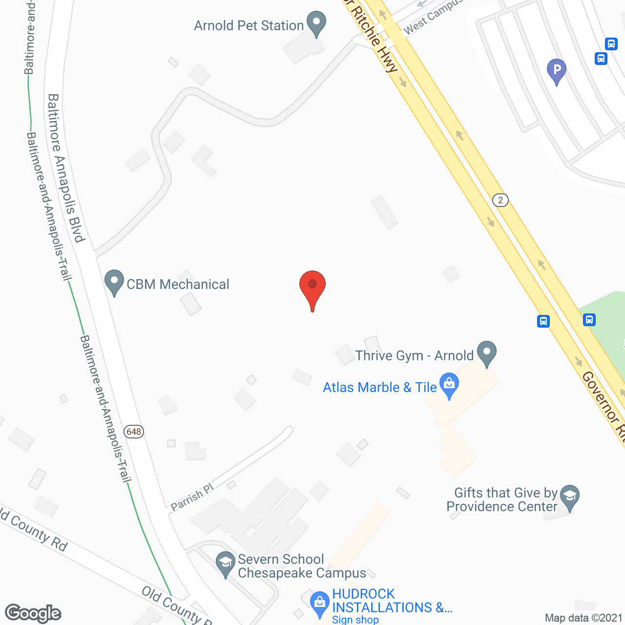 Riva Terrace 5 in google map