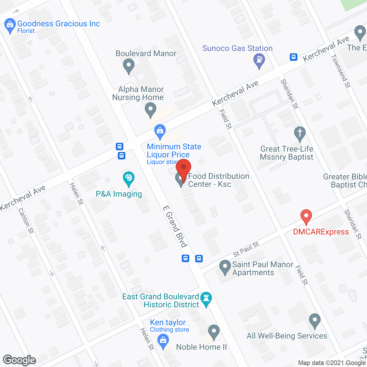 King Special Care in google map