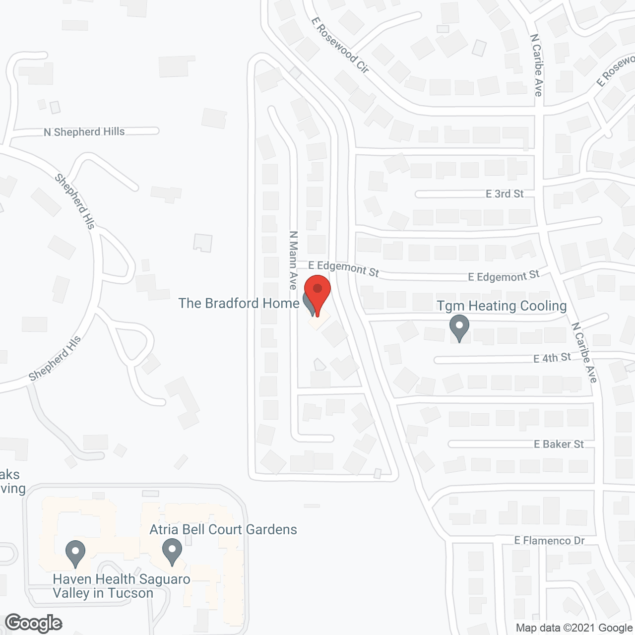 Bradford Home, LLC in google map