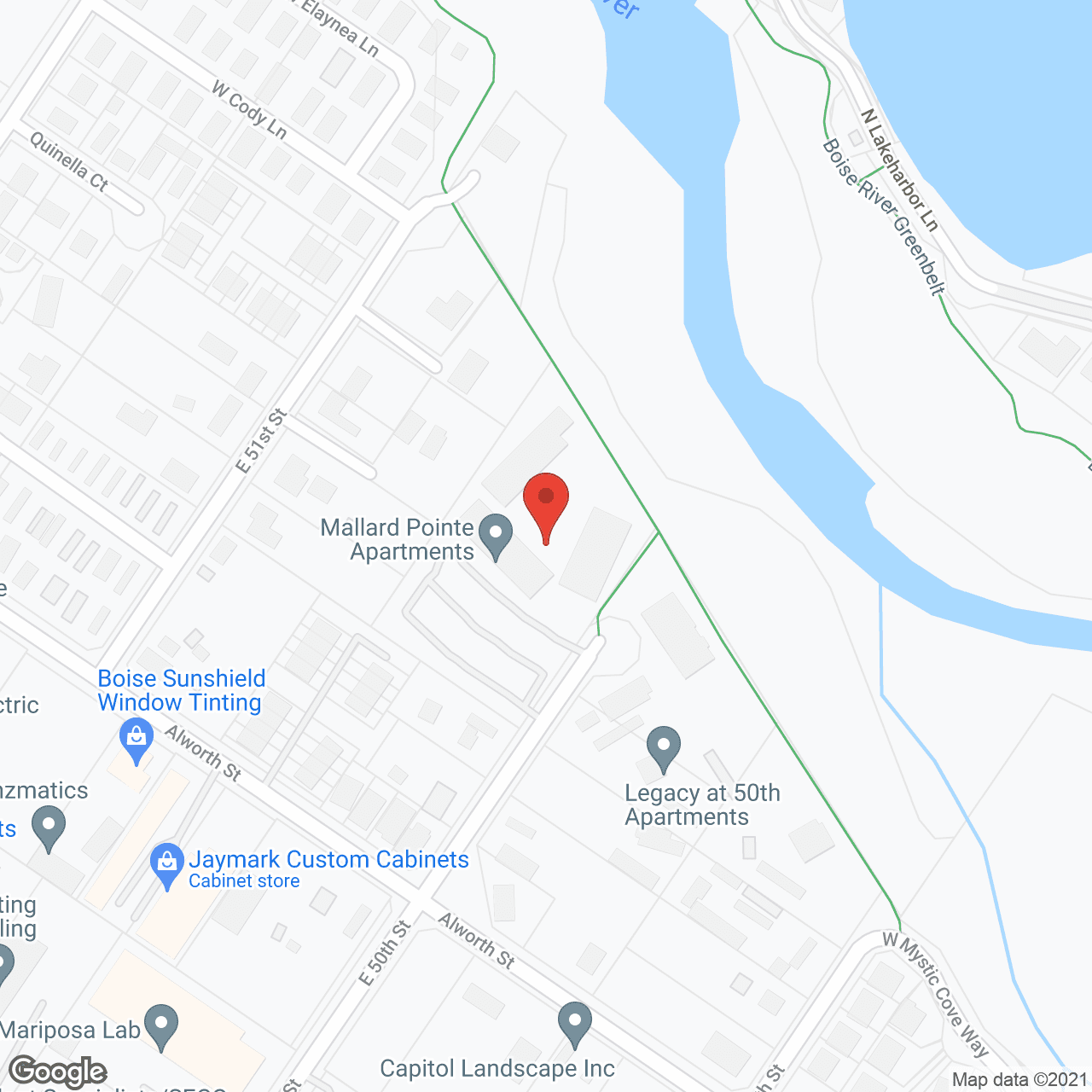Mallard Pointe in google map