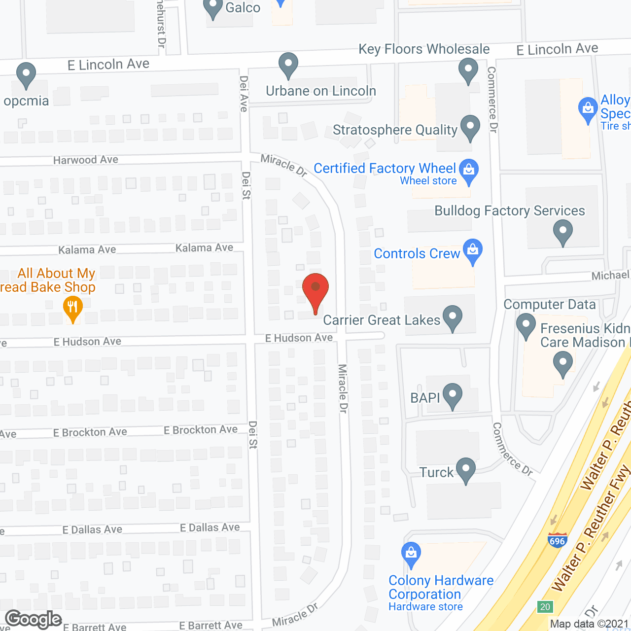 Cracana's Home Care in google map