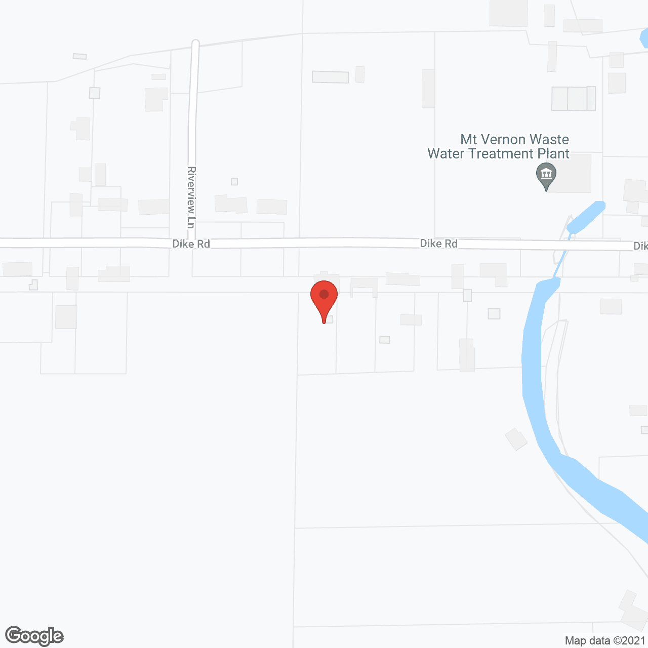 Grandma's House in google map