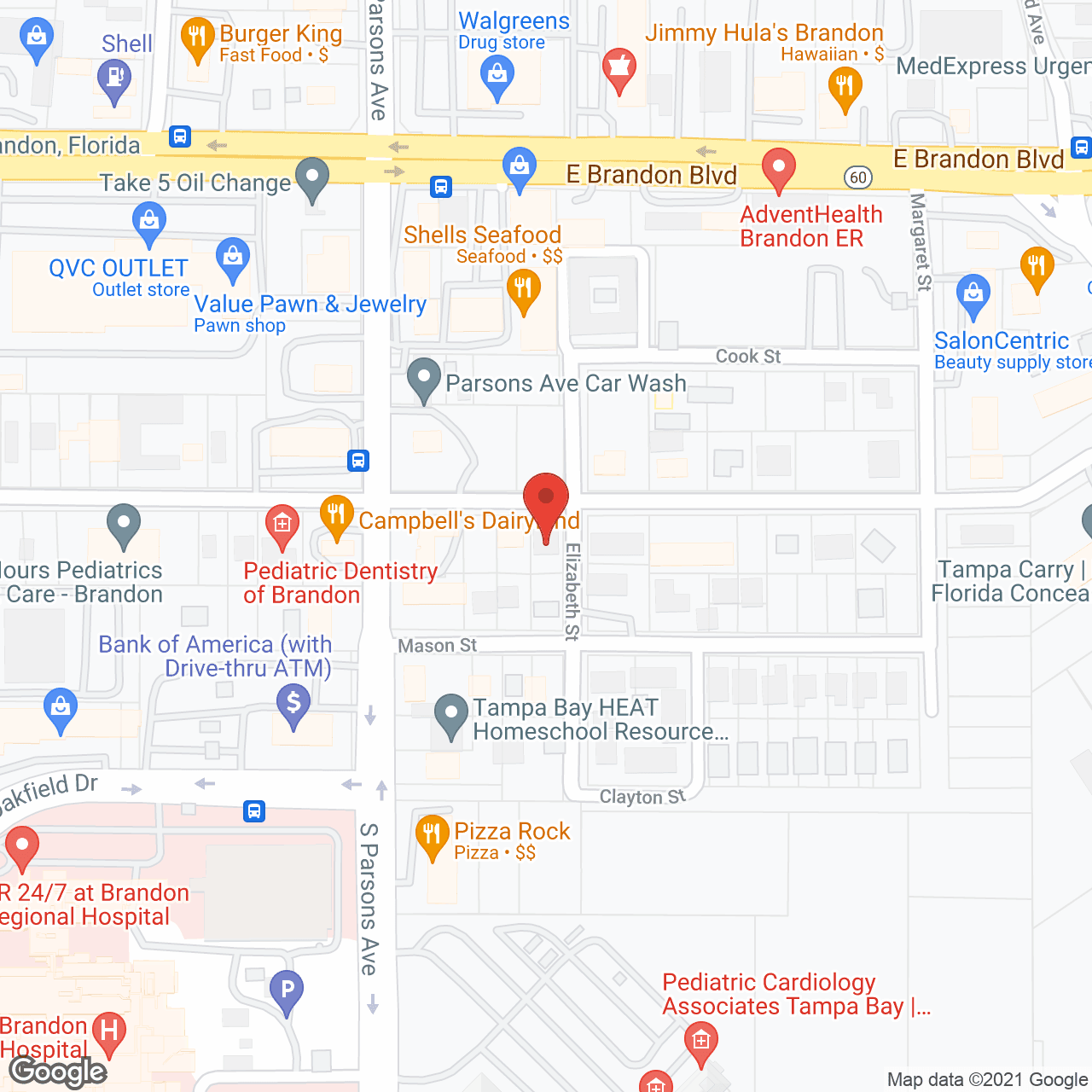 Bay Area Home Health Care Inc in google map