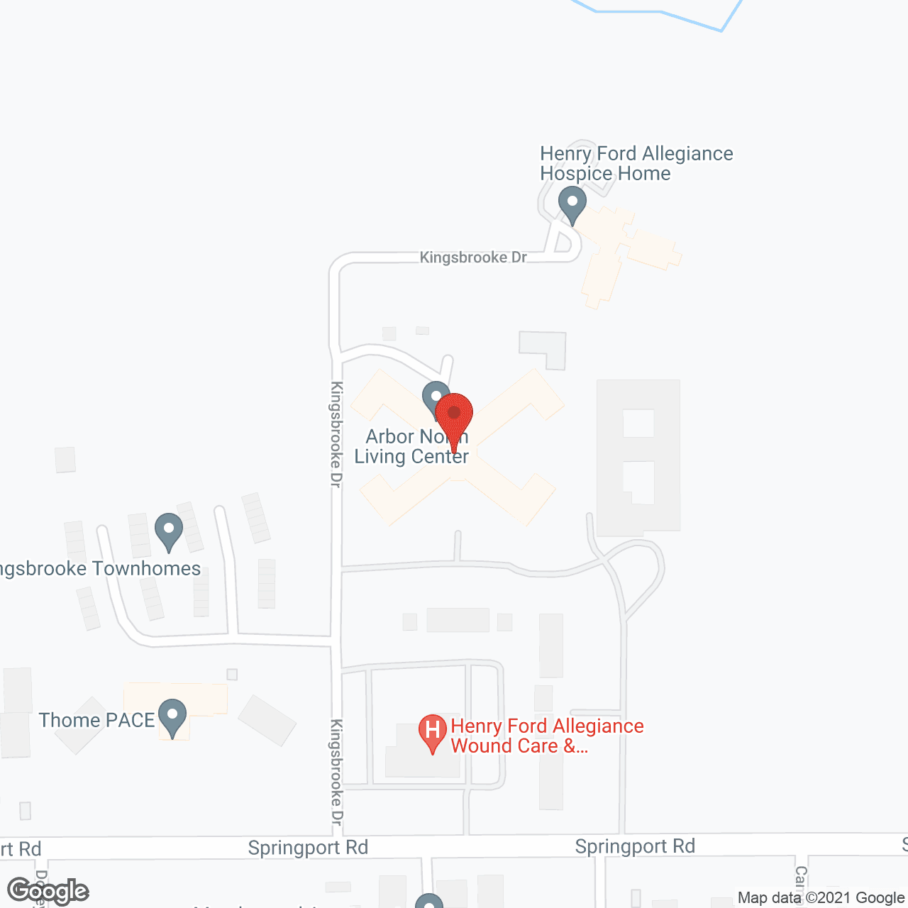 Arbor North Living Center in google map