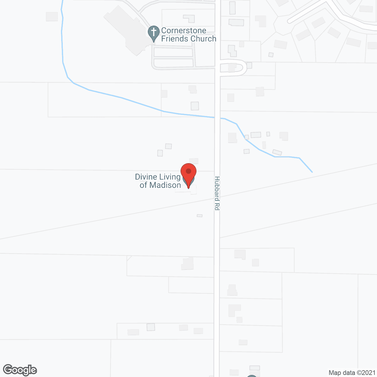 Hubbard Road Meadows in google map