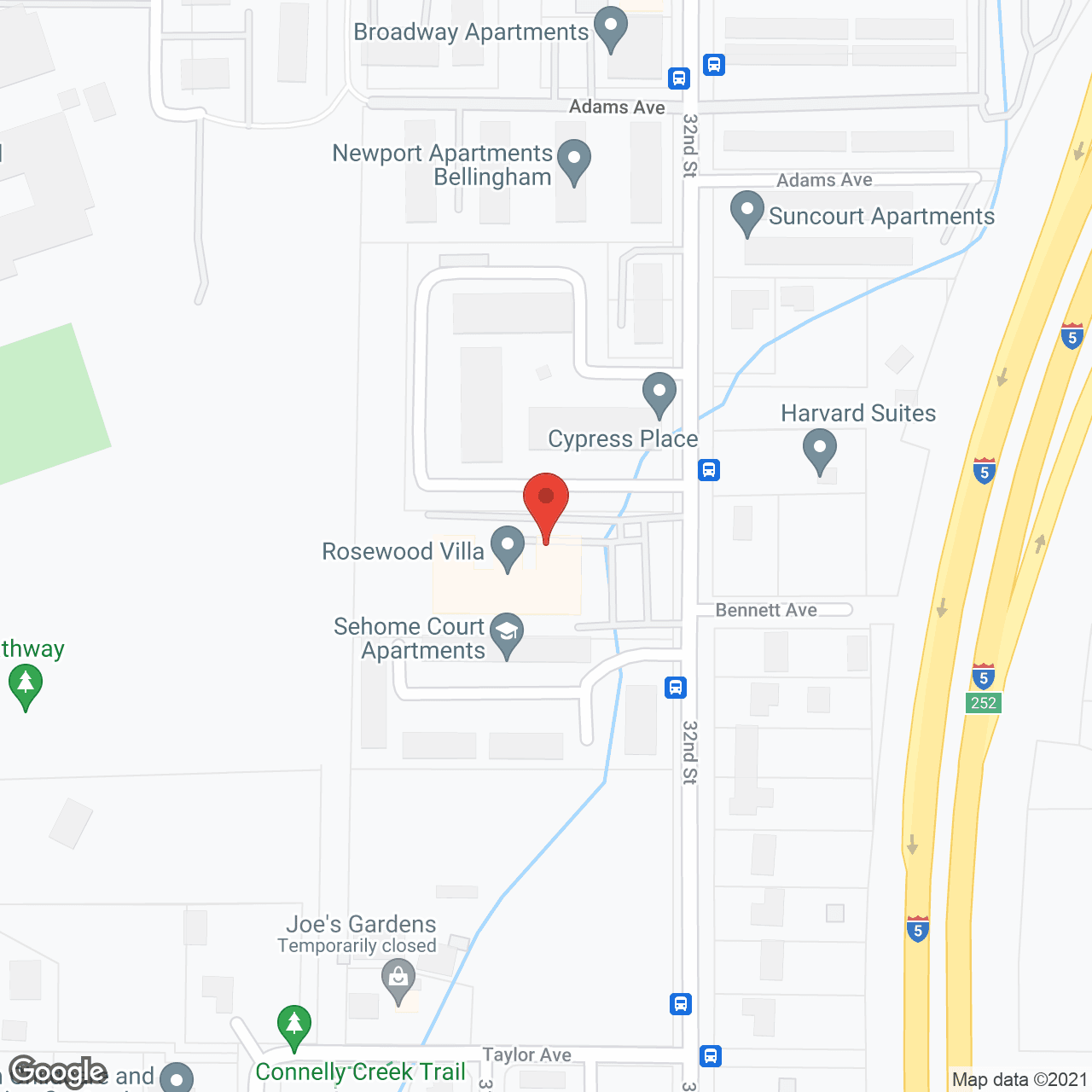 Rosewood Villa in google map