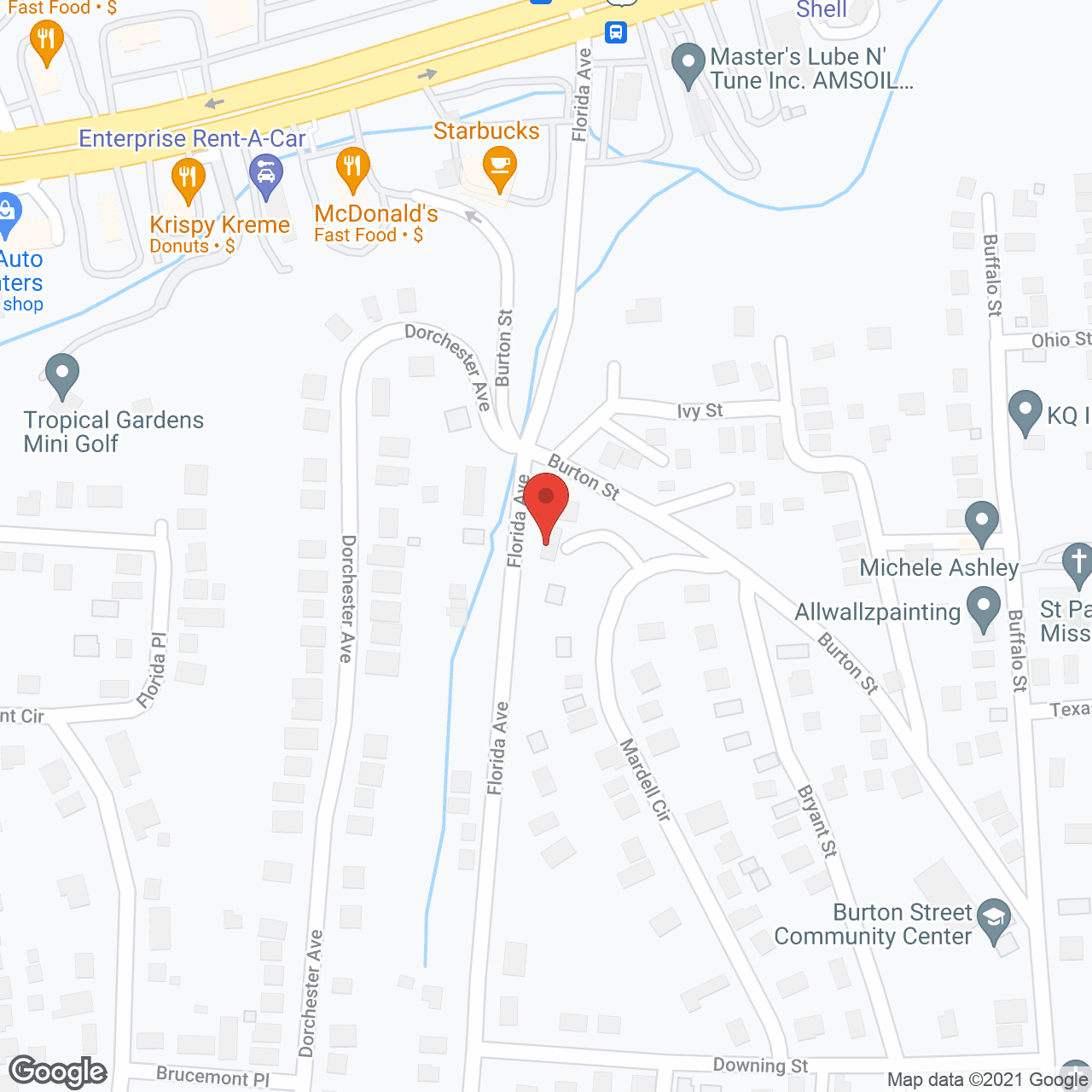 Liberty Oaks Family Care in google map