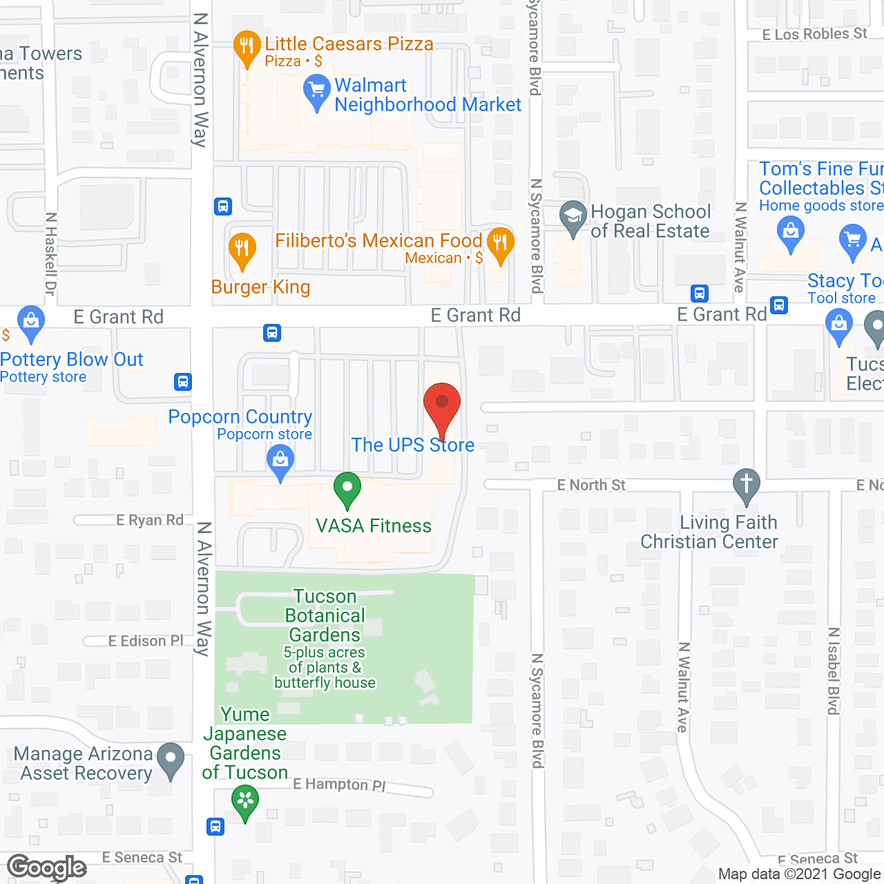 Options For Aging Inc in google map