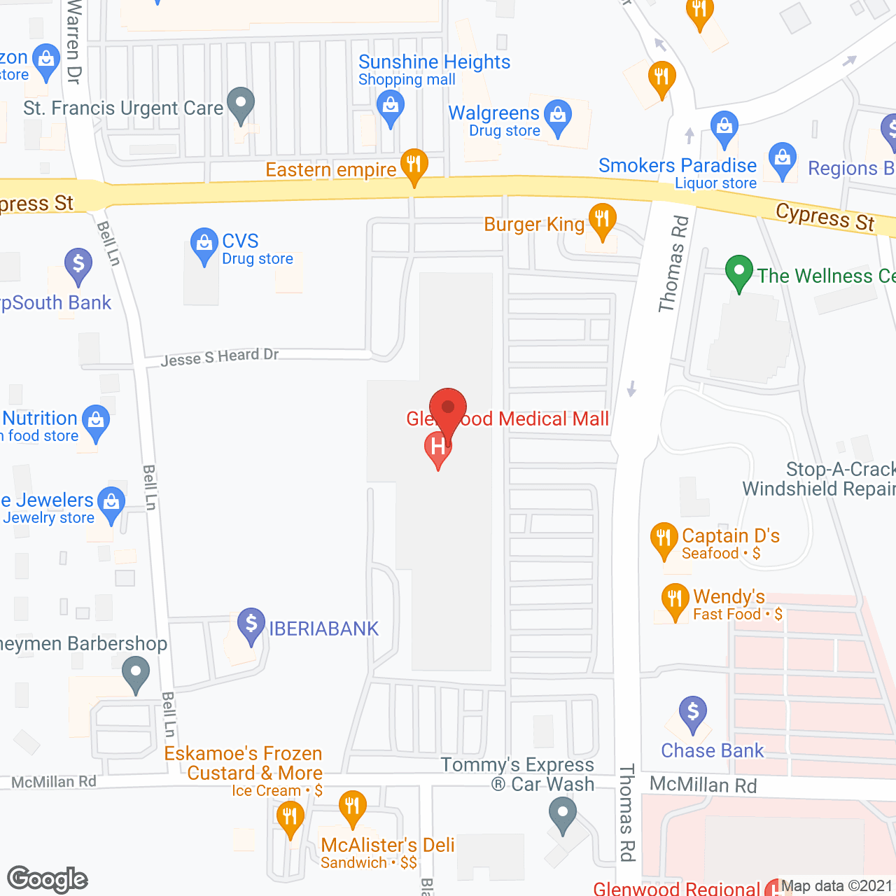 Glenwood Home Health in google map
