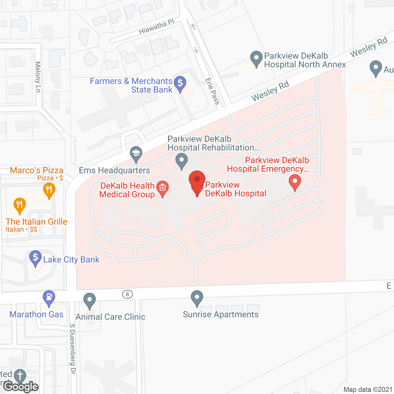 DMH Home Health Svc in google map