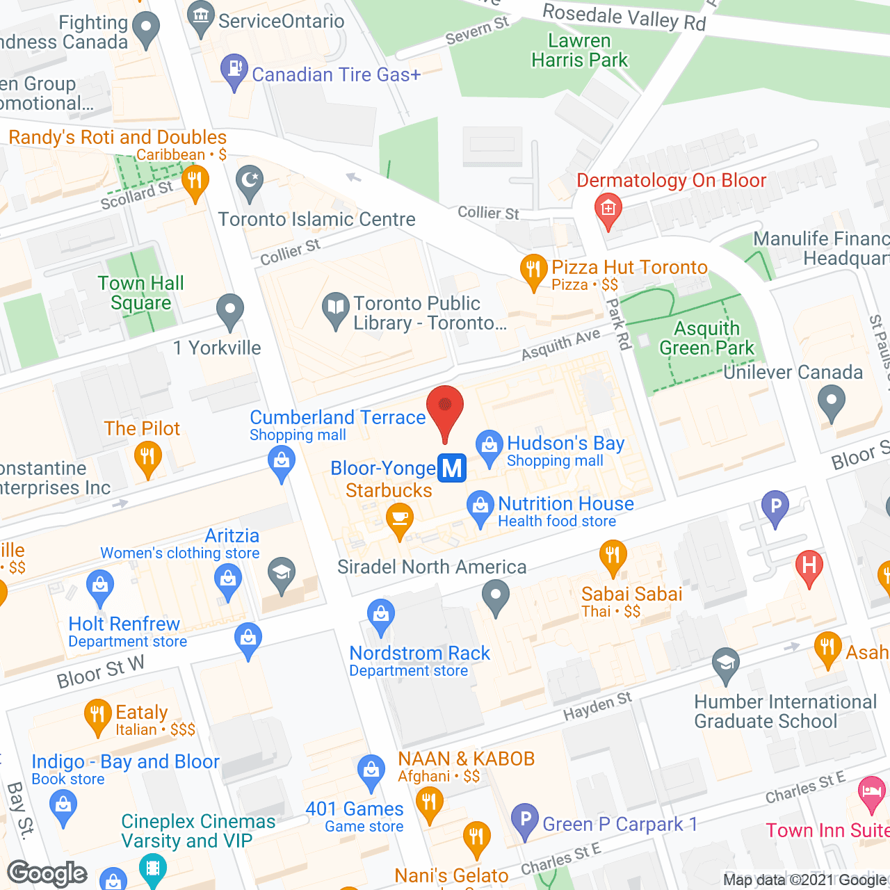 Spectrum Health Care - Toronto in google map