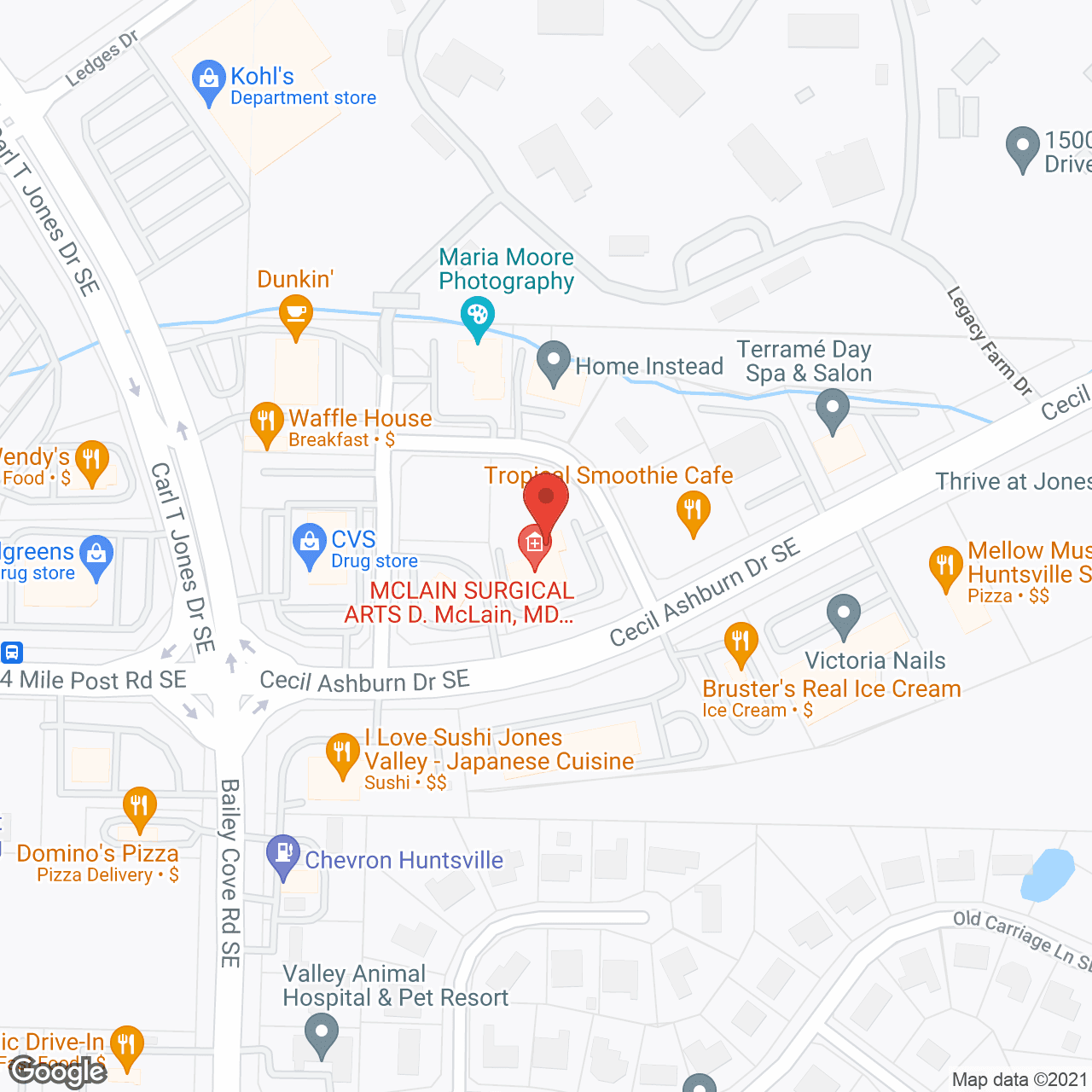 Right at Home - Huntsville, AL in google map