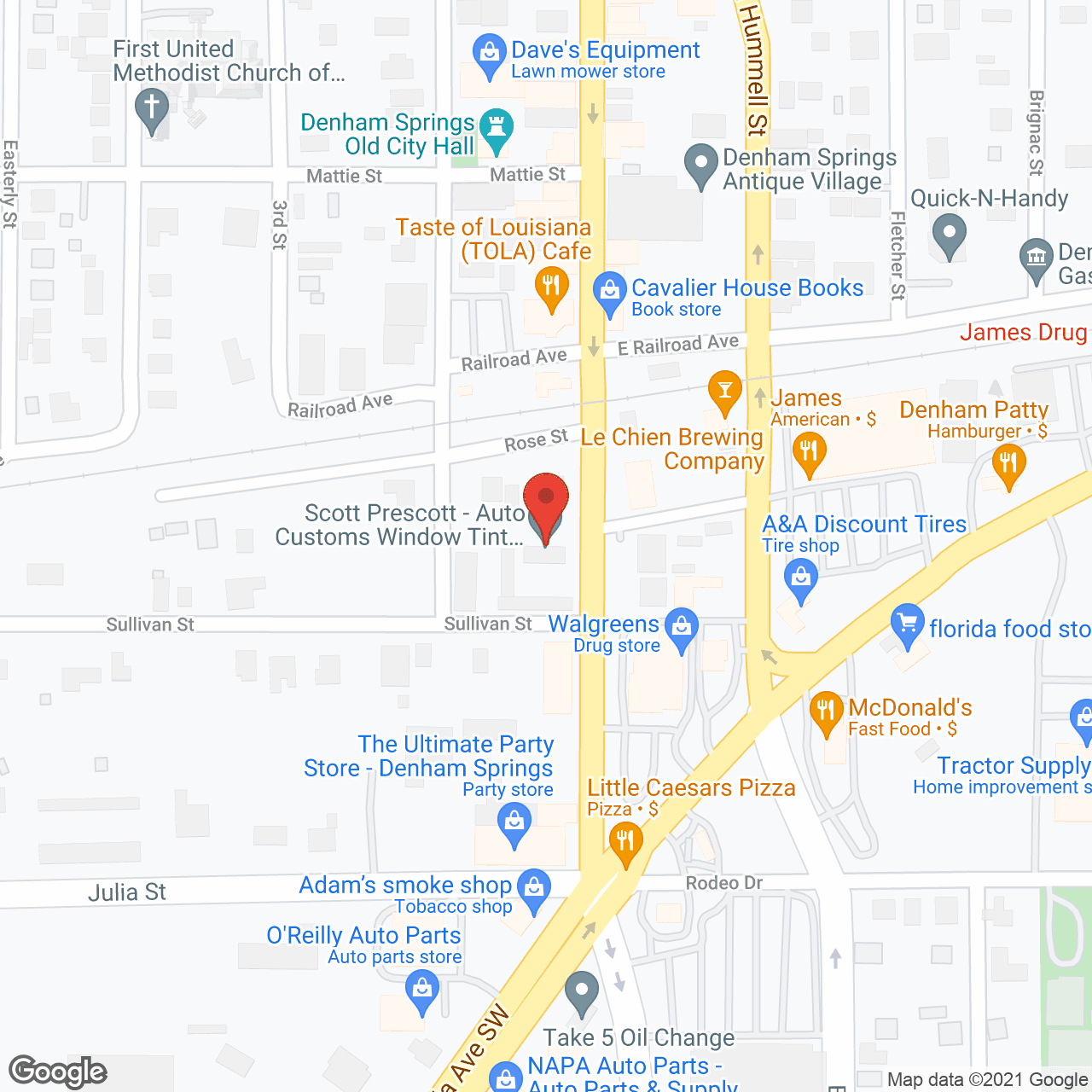 B&B Home Care in google map