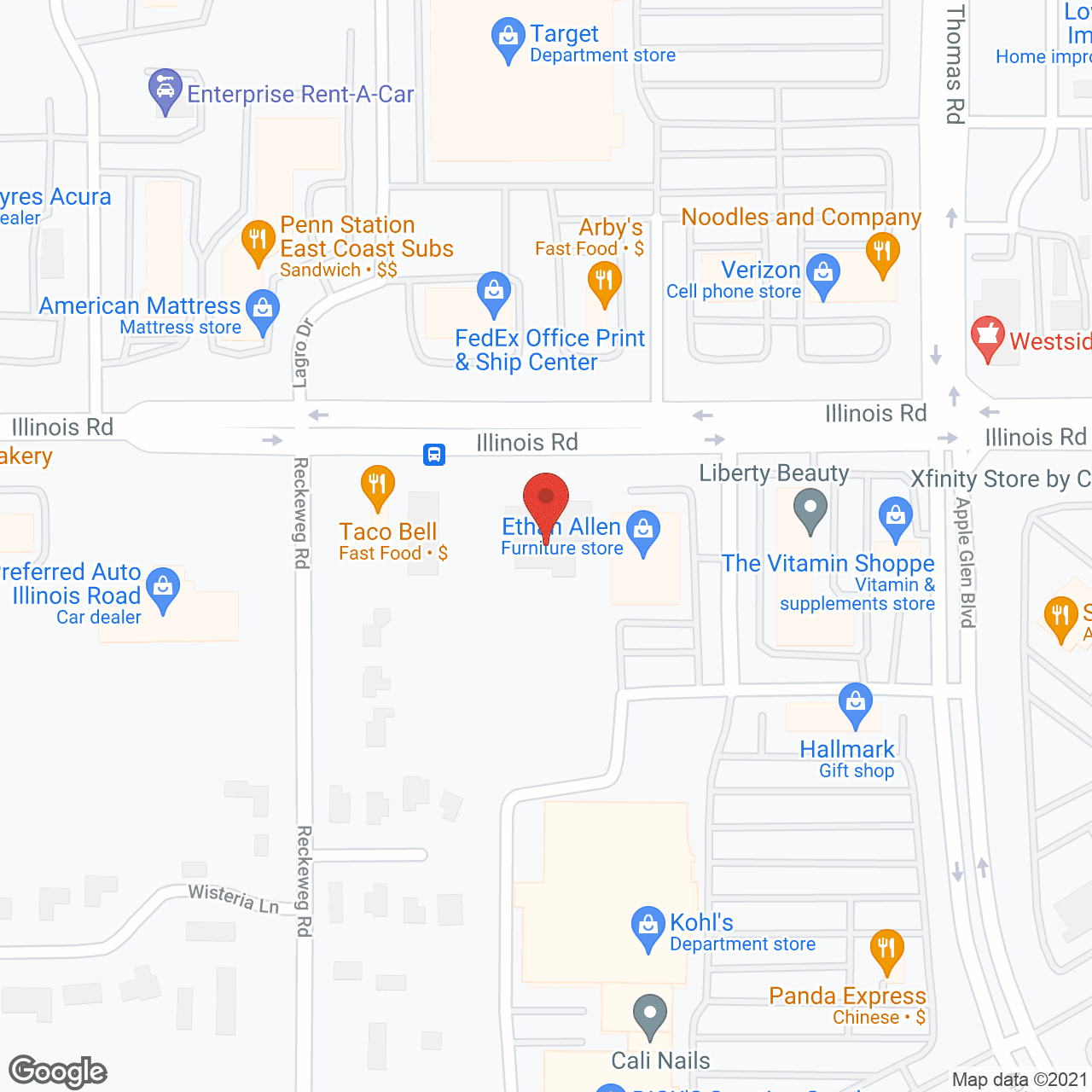 Brightstar of Fort Wayne in google map