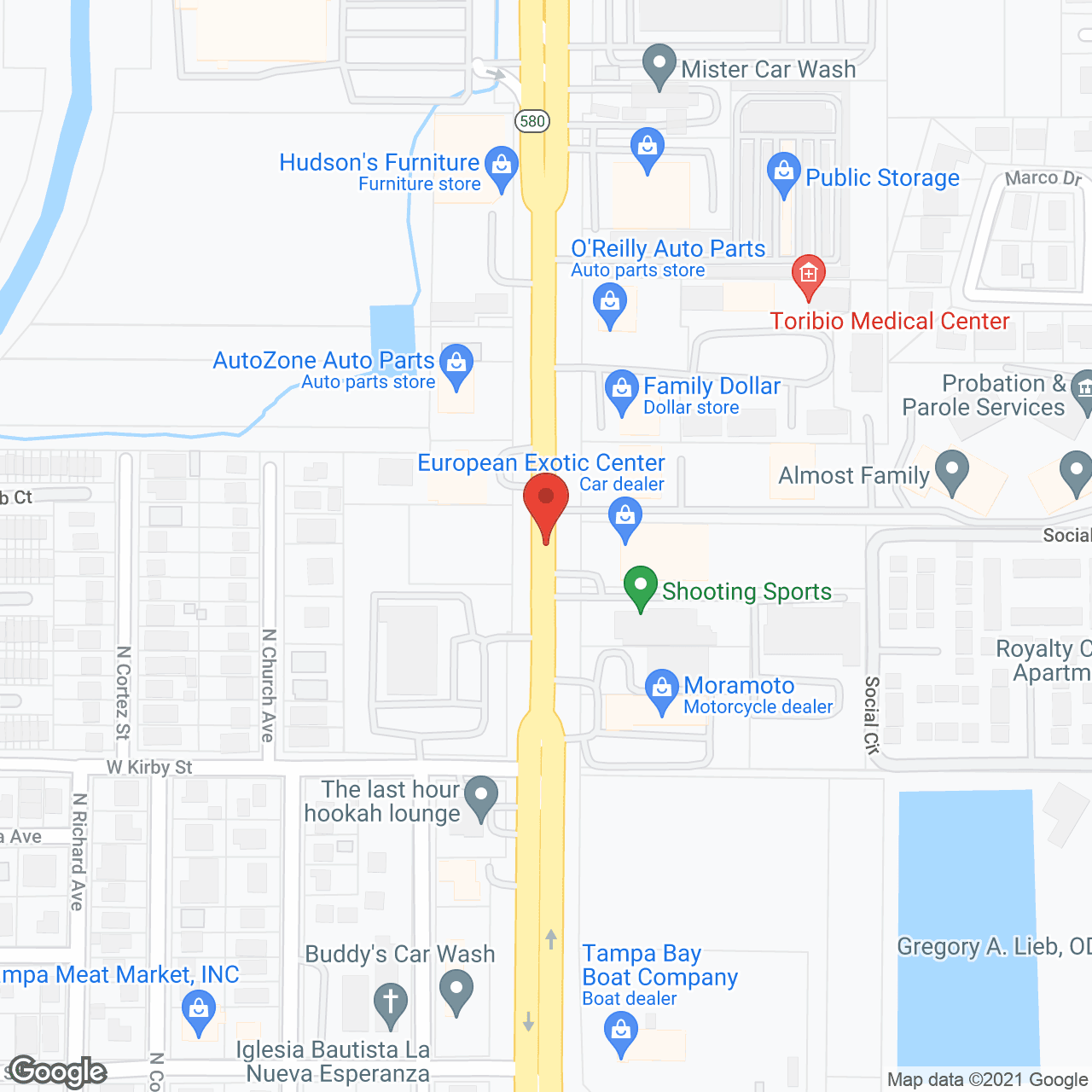Right at Home - Tampa, FL in google map