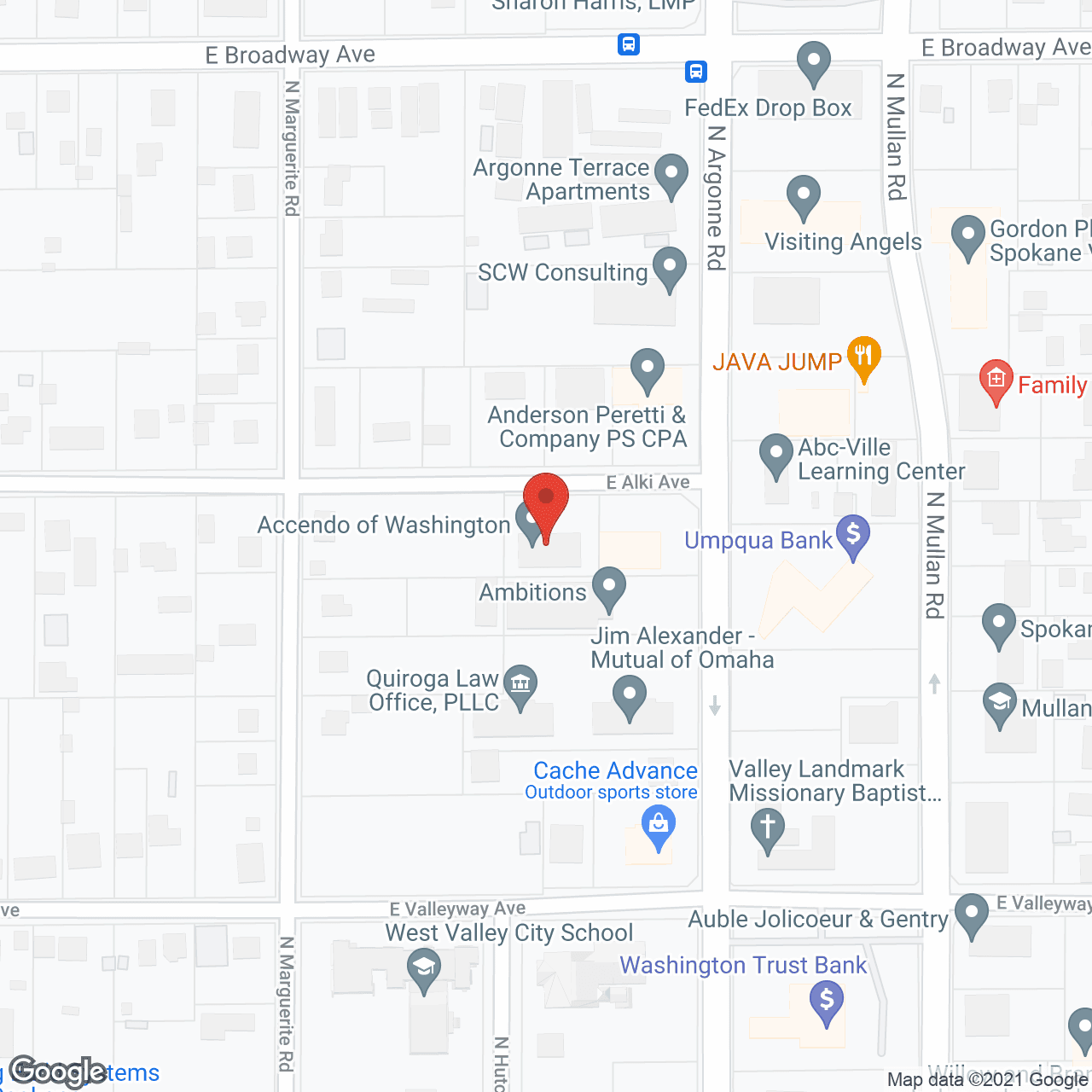 Family First Senior Care Inc. in google map