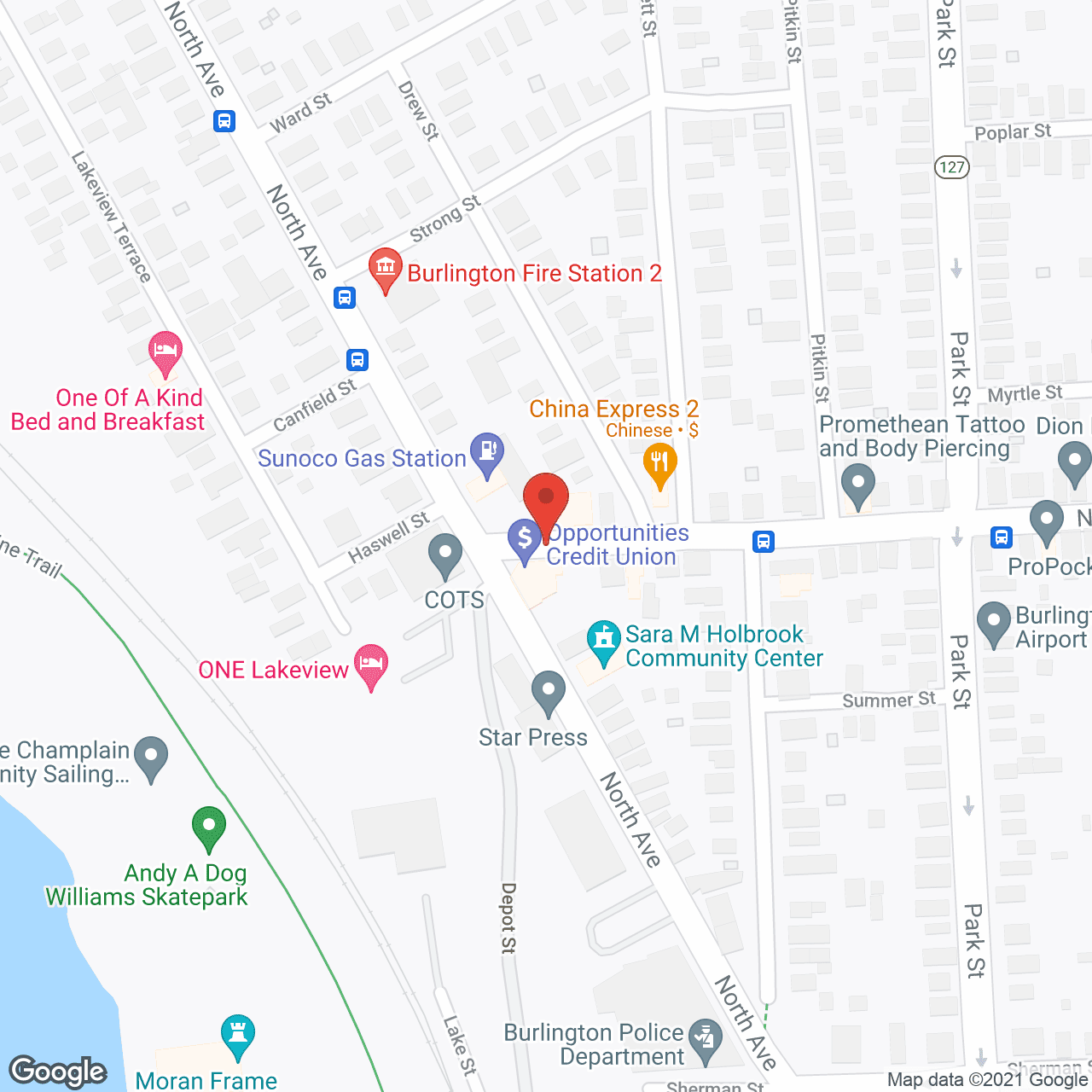 TLC HomeCare Services - South Burlington in google map