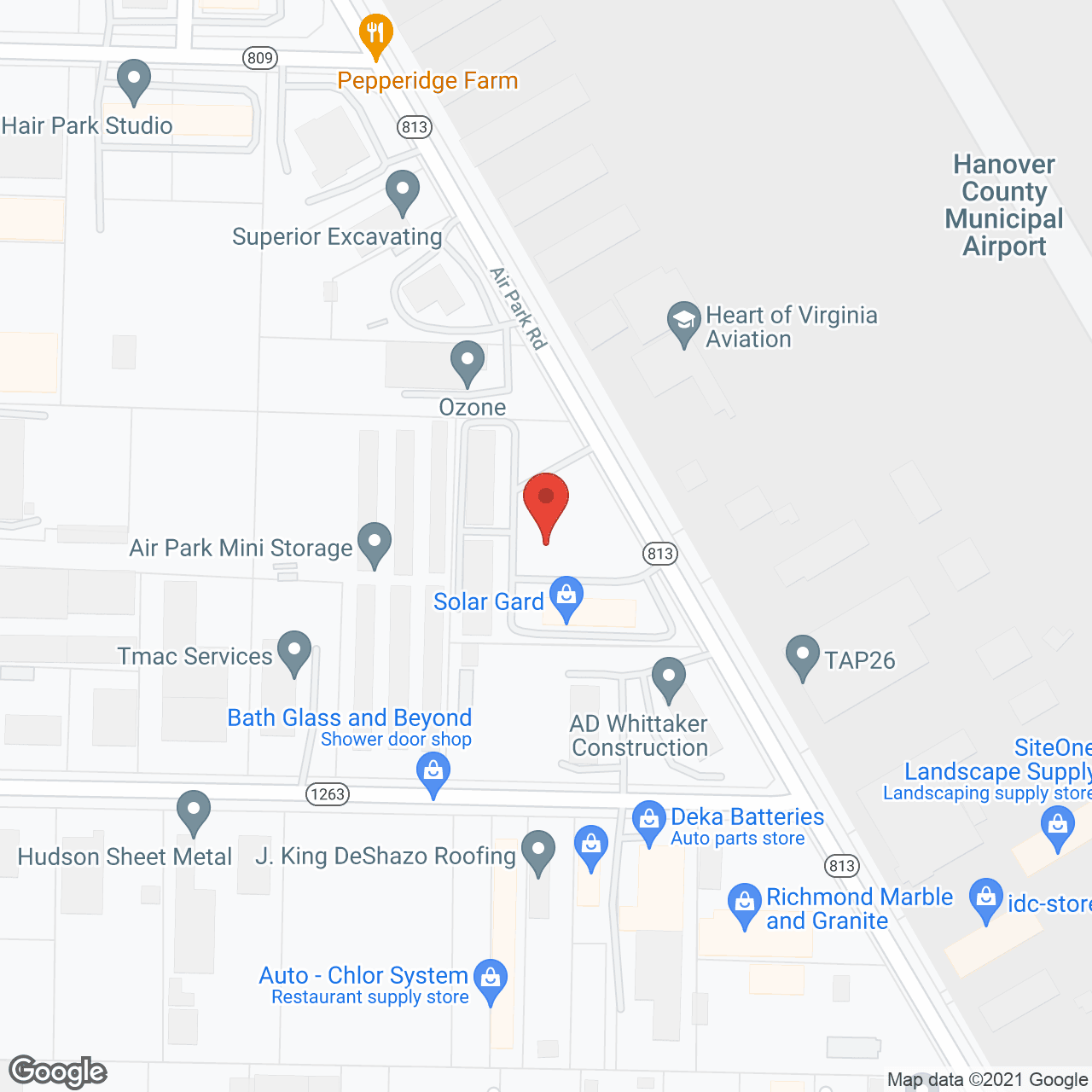 SYNERGY HomeCare of Ashland, VA in google map