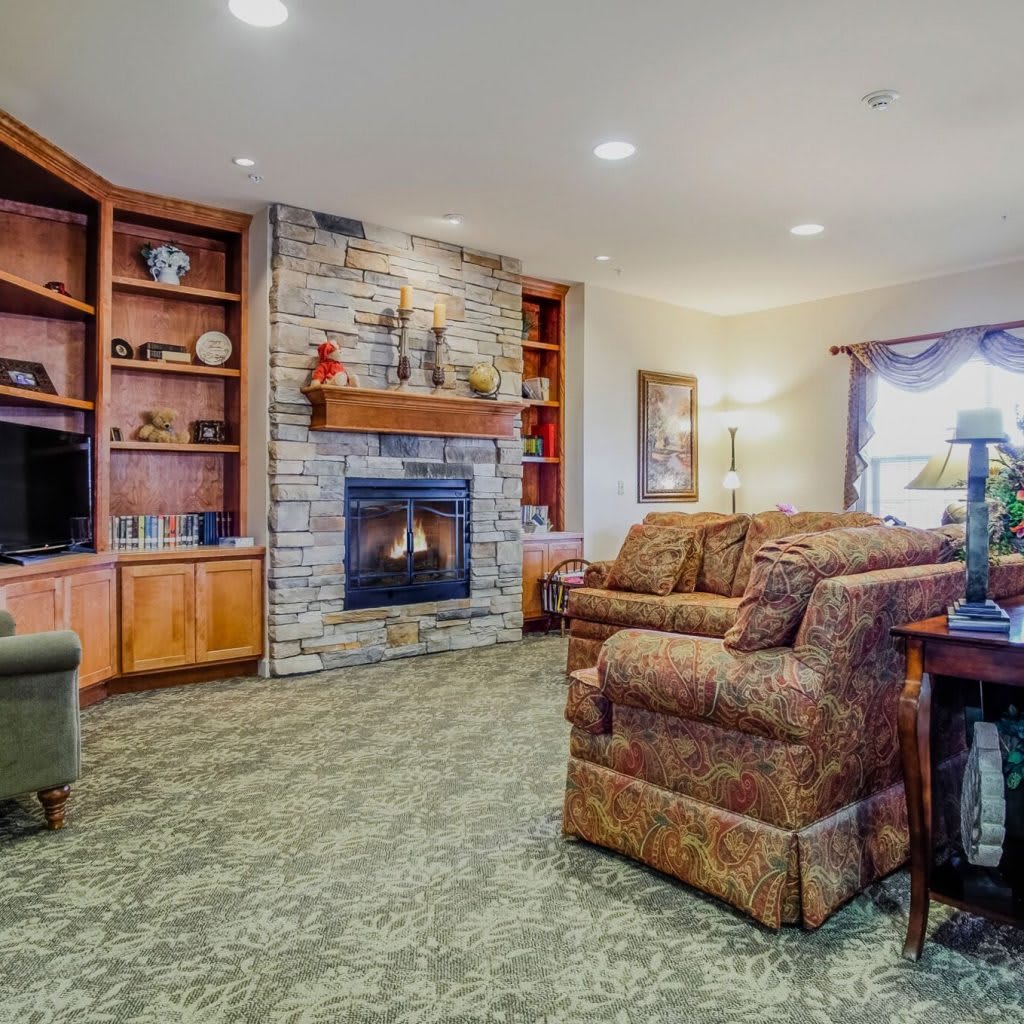 Meadow Lane Assisted Living and Memory Care indoor common area